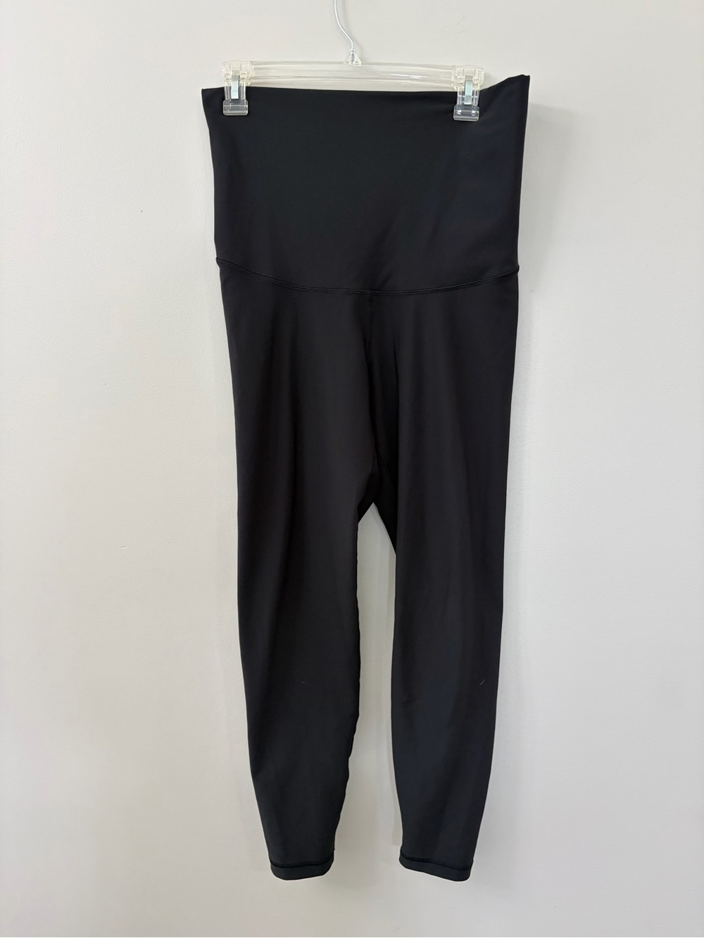 Black maternity leggings